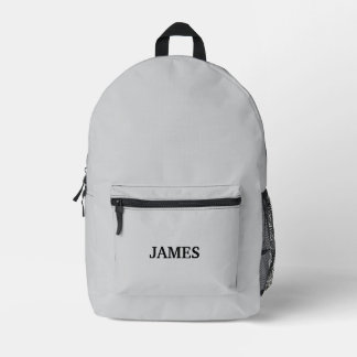 Custom Name Printed Backpack