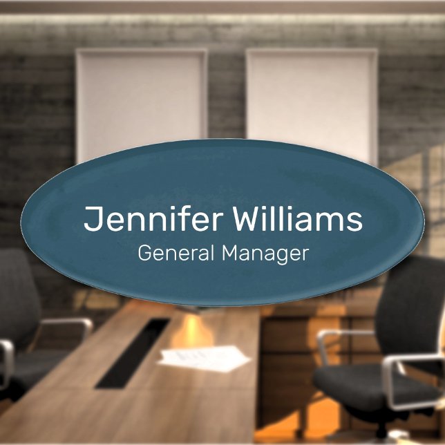 Custom Name Professional Title Employee Tag (Creator Uploaded)