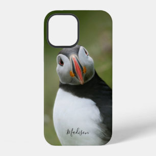 Custom name Puffin phone cases
