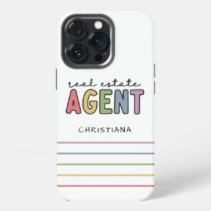 Custom Name Real Estate Agent Realtor Gifts iPhone 13 Pro Case