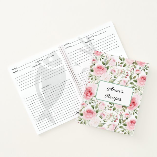 Custom Name Recipe Book (Inside)