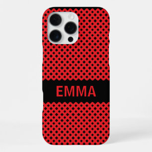 Custom name Red Lines  iPhone 16 Pro Max Case