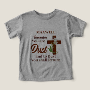  Custom Name Remember You Are Dust   Ash Wednesday