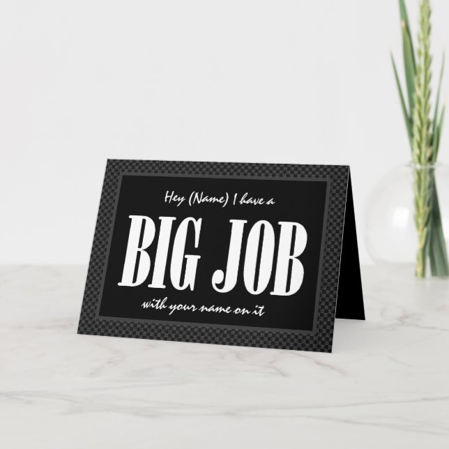 Custom Name RING BEARER Invitation Template FUNNY (Front)