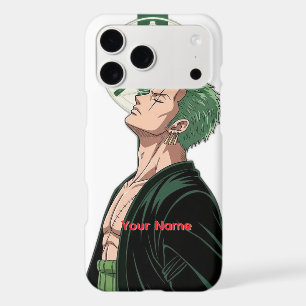 Custom Name Roronoa Zoro Anime Cool iPhone Case