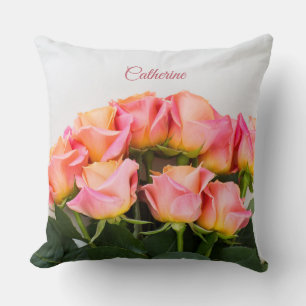 Custom name Roses Cushion