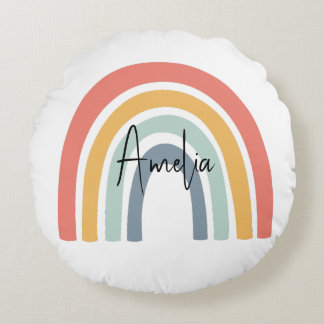 Custom Name Round Cushion