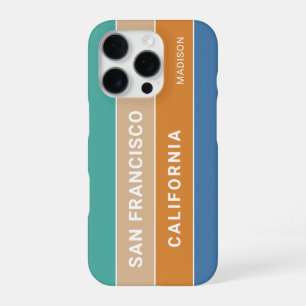 Custom Name San Francisco / YOUR TEXT iPhone 16 Pro Case