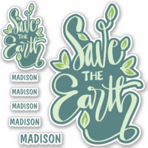 Custom Name Save The Earth