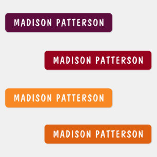 Custom Name School Home Work Essentials