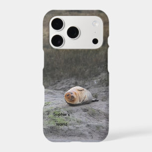 Custom Name Seal Wildlife Photography Phone Case