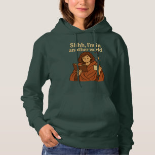 Custom Name “Shhh, I’m in Another World” Hoodie
