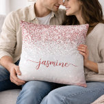 Custom Name  Shining Bright Hd Gift Throw Pillow<br><div class="desc">Celebrate love and togetherness with this beautiful romantic couple throw pillow. Featuring a heartfelt photo design printed edge-to-edge, this square cushion adds warmth and charm to any bedroom, living room, or cozy corner. Perfect as a wedding gift, anniversary present, engagement surprise, Valentine’s Day gift, or romantic home décor accent. The...</div>