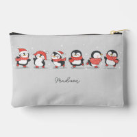 Custom Name Skating Penguins