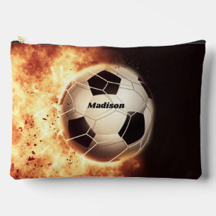 Custom name Soccer Goal Accessory Pouch