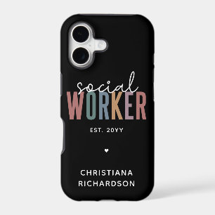 Custom Name Social Worker graduation Gifts