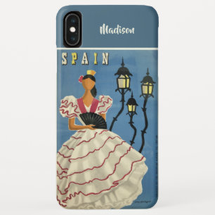 Custom name SPAIN Vintage Travel cases