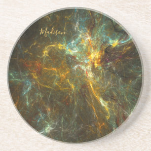 Custom name Star Field Coaster