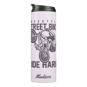 Custom name Street Bike tumbler