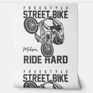 Custom name Street Bike Wallpaper