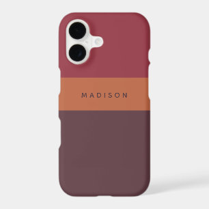 Custom name Striped phone cases