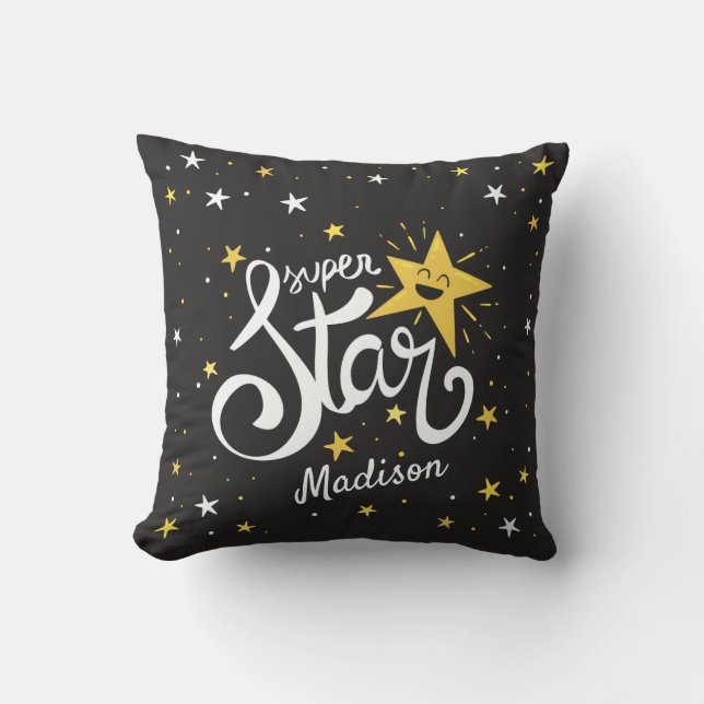 Custom name Superstar Cushion (Front)