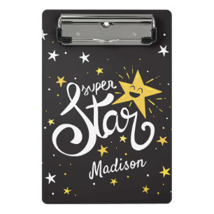 Custom name Superstar Mini Clipboard