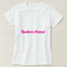 Custom Name T-Shirt - Personalised YOUR NAME Women