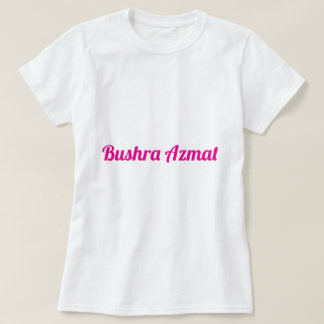 Custom Name T-Shirt - Personalised YOUR NAME Women