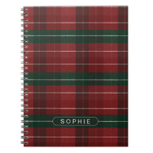 Custom Name Tartan Pattern