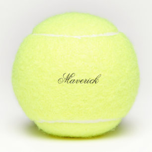 Custom Name Tennis Ball Simple Style Artwork