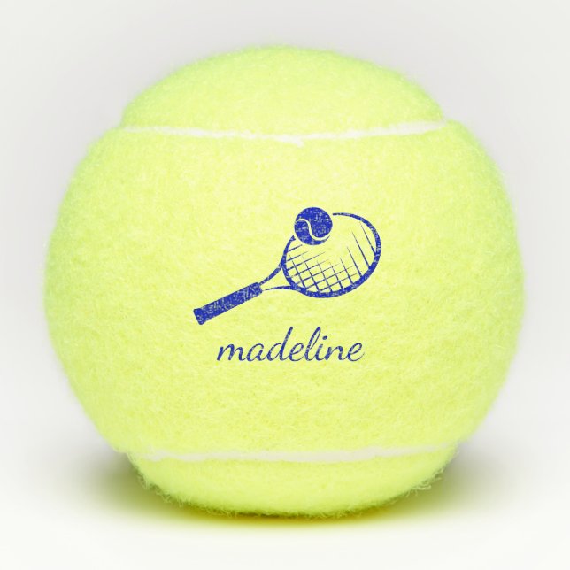 Custom Name Tennis Balls (Front)