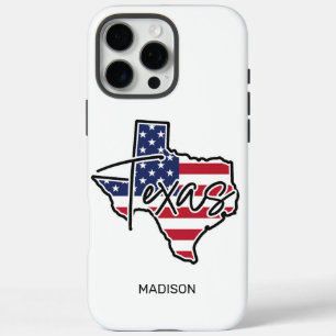 Custom Name Texas iPhone 16 Pro Max Case