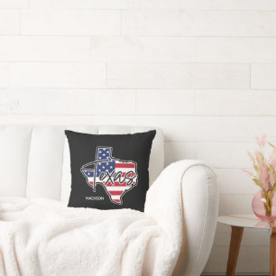 Custom Name Texas Cushion