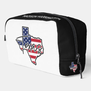 Custom Name Texas Dopp Kit