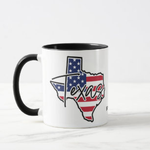 Custom Name Texas Mug