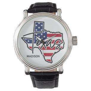 Custom Name Texas Watch