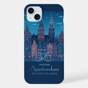 Custom Name / Text Amsterdam iPhone 15 Plus Case