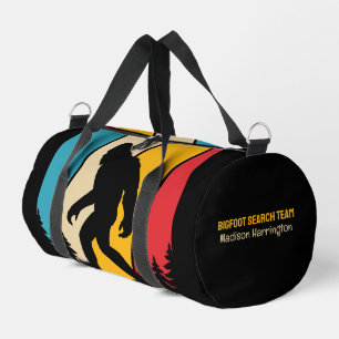 Custom Name & Text Bigfoot Duffle Bag