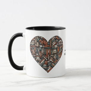 Custom Name / Text Book Lover's Mug