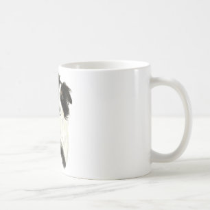 Custom Name text Border Collie Dog Pet Coffee Mug