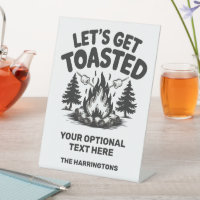 Custom Name & Text Camping