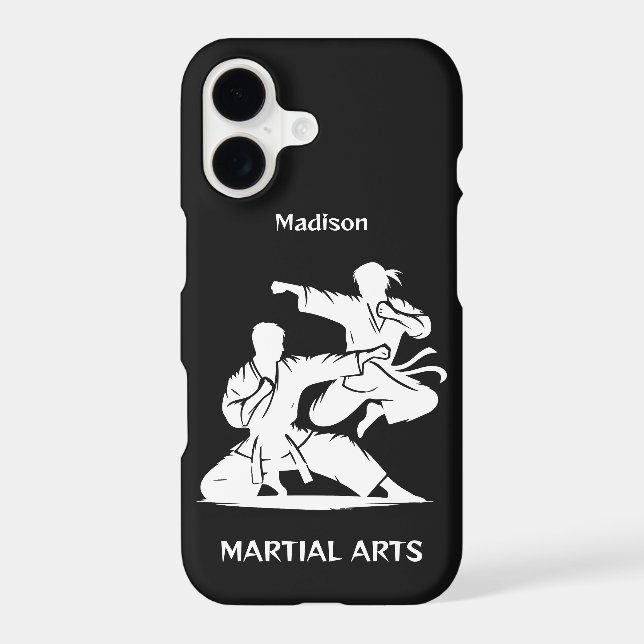 Custom Name, Text & Color Martial Arts (Back)
