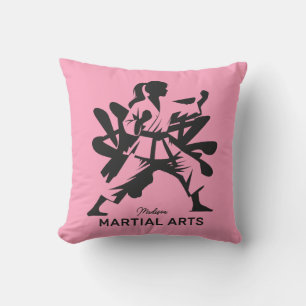 Custom Name, Text & Color Martial Arts Cushion