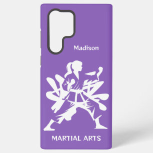 Custom Name, Text & Color Martial Arts Samsung Galaxy Case