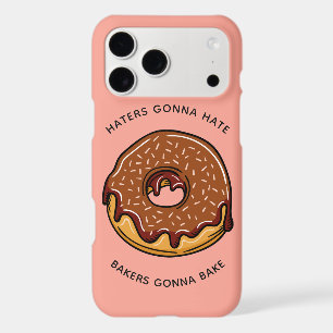 Custom name, text & colour DONUT phone cases