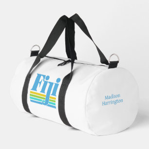 Custom Name / Text Fiji Duffle Bag