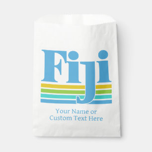 Custom Name / Text Fiji Favour Bags