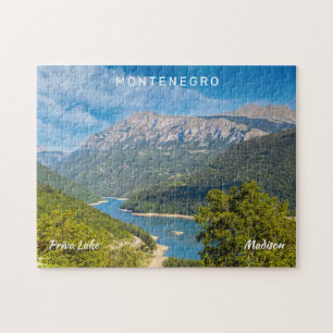 Custom Name & Text Montenegro Jigsaw Puzzle