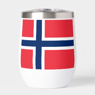 Custom Name & Text Norwegian Flag